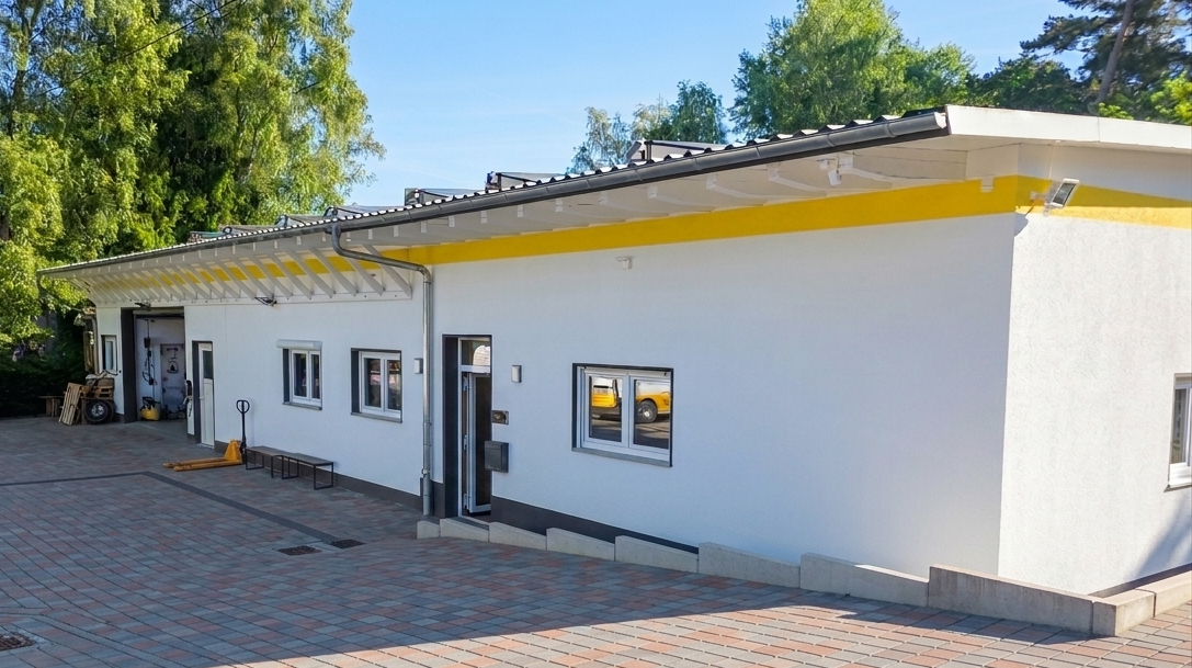 Firmengebäude Elektro Räder in Helmenzen